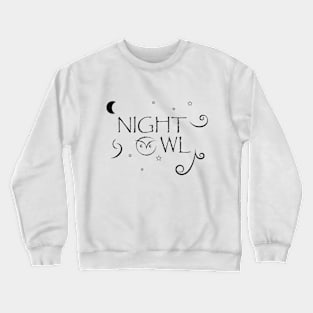 night owl Crewneck Sweatshirt